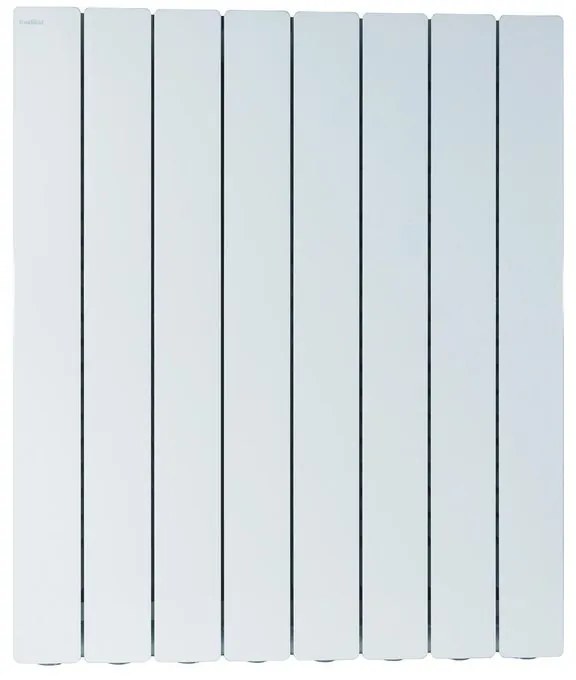 Radiatore acqua calda PRODIGE MODERN in alluminio, 8 elementi, interasse 700 mm, bianco