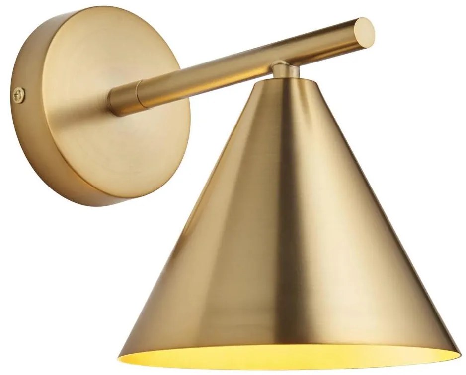 Endon 102893 - Faretto da parete CAPE 1xE14/7W/230V ottone