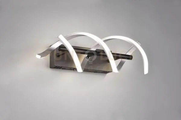 Sequence applique led 22w 2800lm, 2300+3000+4000k spirale metallo a...