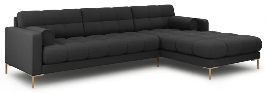Divano angolare grigio scuro (angolo destro) Bali - Cosmopolitan Design
