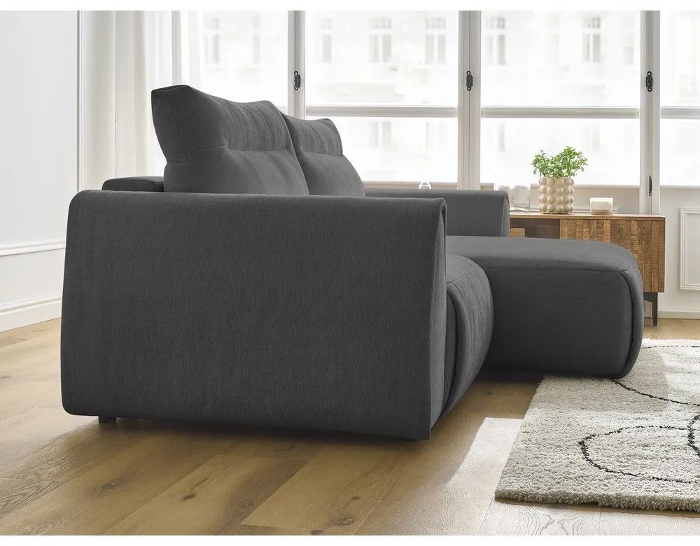 Divano angolare grigio Aden – Bobochic Paris