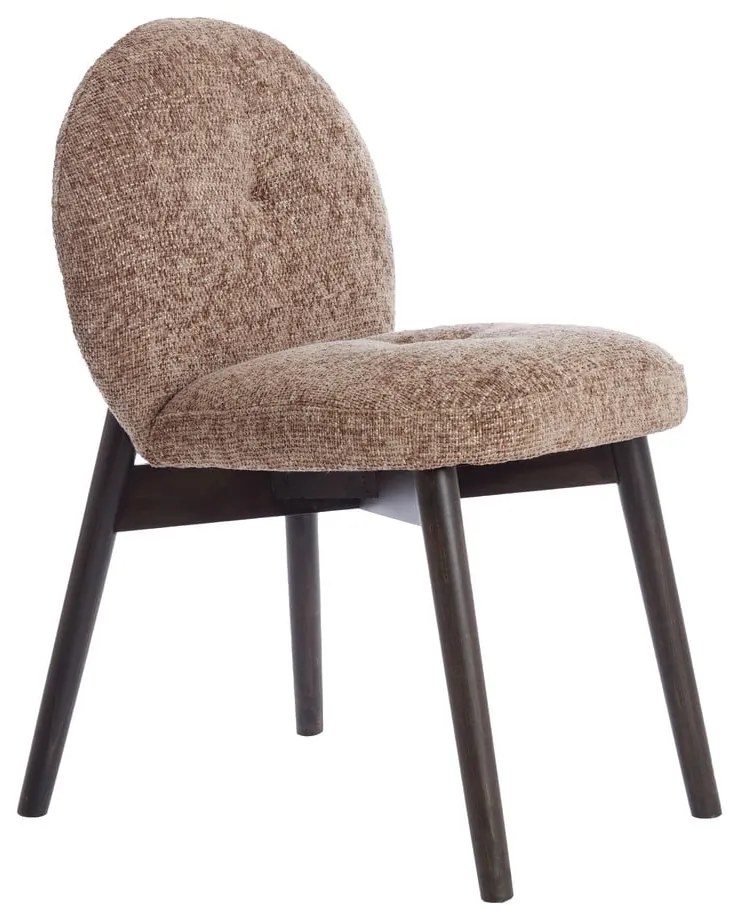 Set di sedie da pranzo marrone in imbottito 2 pz Sinosa – Light &amp; Living