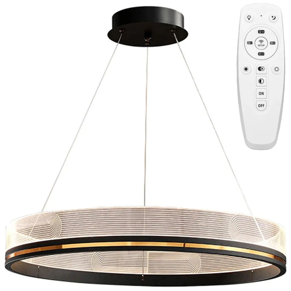 Lampada APP1192-CP Black Gold