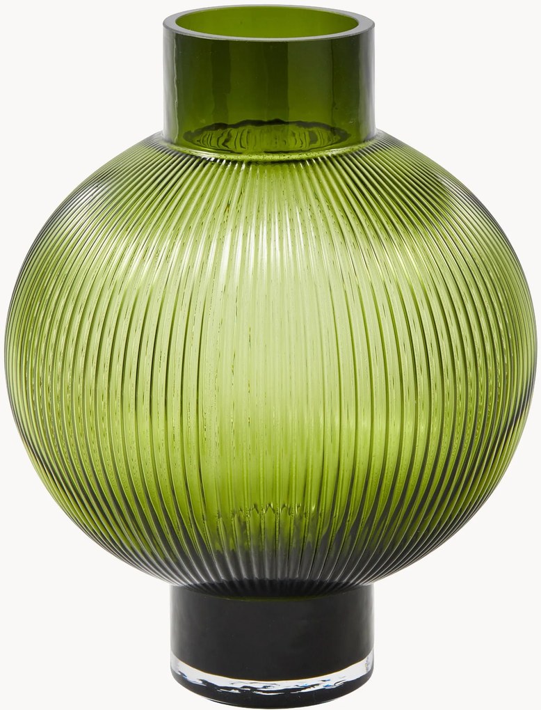 Vaso in vetro Hot Air Balloon, alt. 30 cm