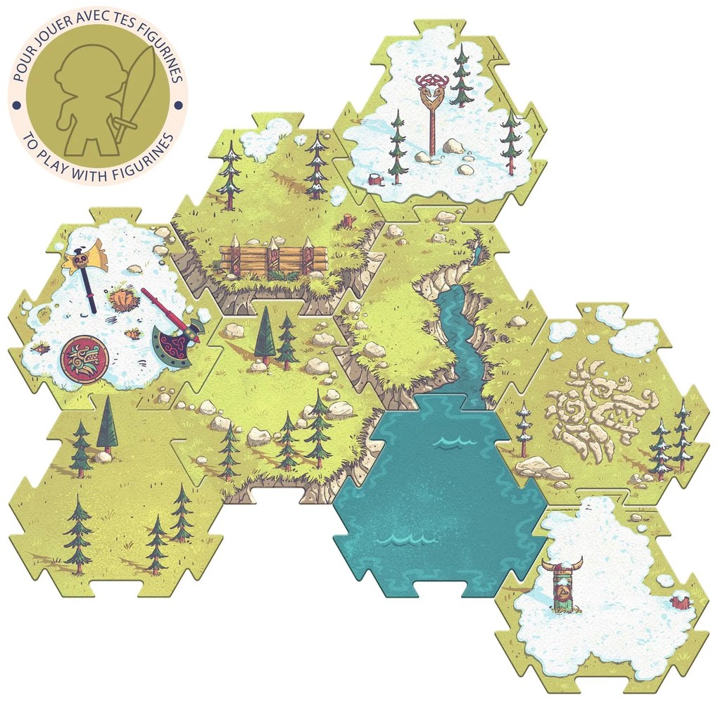 Arty Toys - Puzzl’Up - pirata Alric Barbarious - 15 pezzi