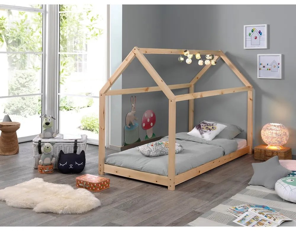 Letto per bambini , 90 x 200 cm Cabane - Vipack