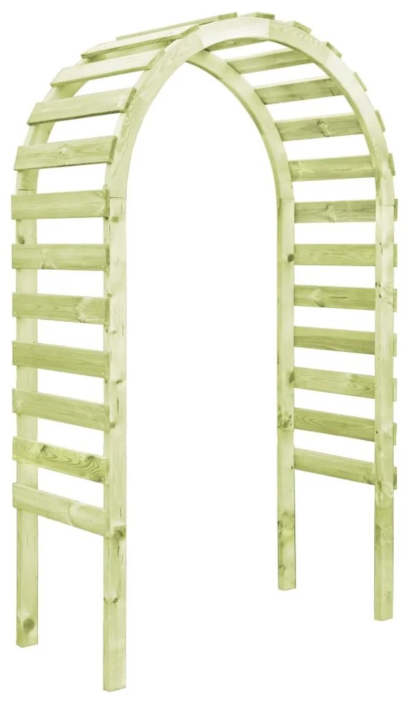 Pergolato Da Giardino 130x60x230cm Legno Di Pino Impregnato /
