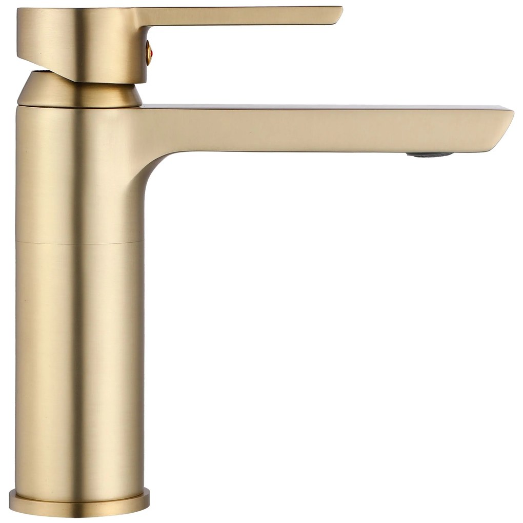 Rubinetto da lavabo Rea Argus GOLD BRUSH Low