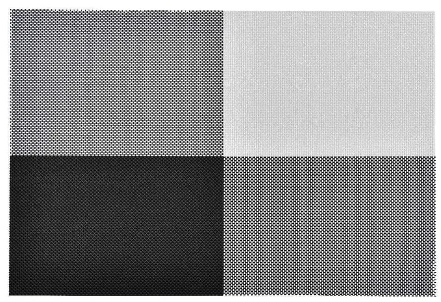 Tovaglietta in plastica 2 pezzi 45x30 cm Chess - JAHU collections