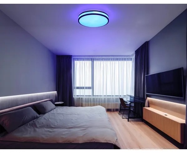 Globo 41266-18 - Plafoniera dimmerabile RGBW BETHA LED/18W/230V + +TC