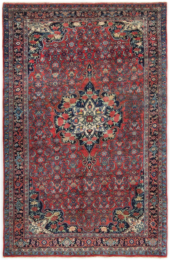 Bidjar Tappeto persiano 150x240 (Iran) Annodato A Mano