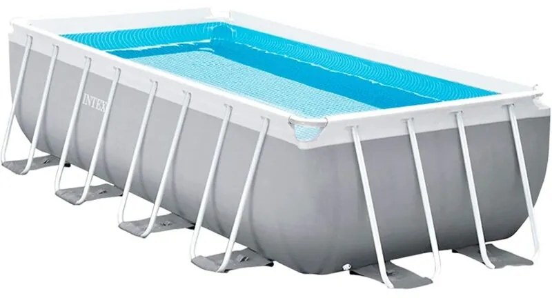 Piscina fuori terra Intex Prisma Frame con Pompa filtro Scaletta 488x244Xh107 cm 26792 NP
