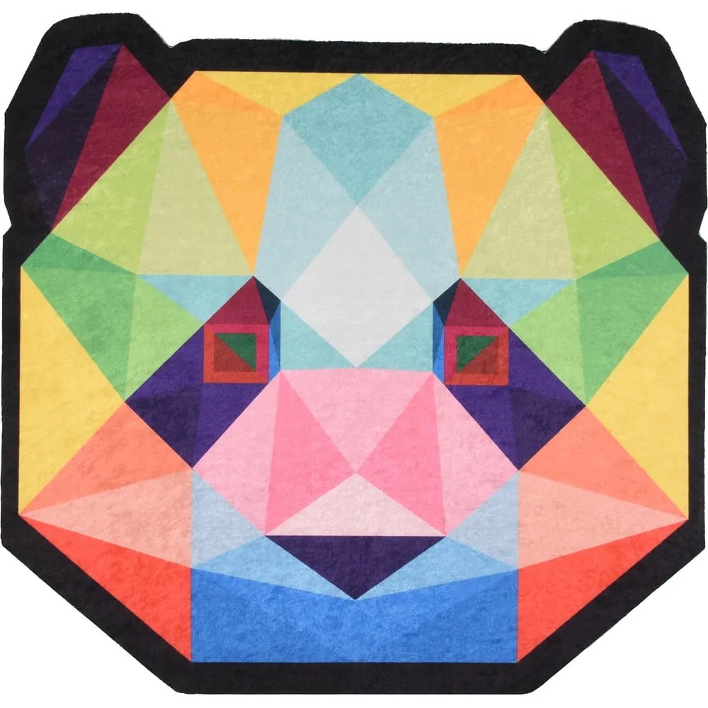 Tappeto per bambini lavabile ø100 cm Rainbow Panda – Vitaus