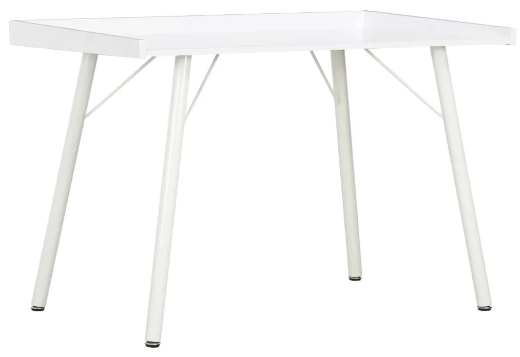 Scrivania Bianca 90x50x79 Cm /