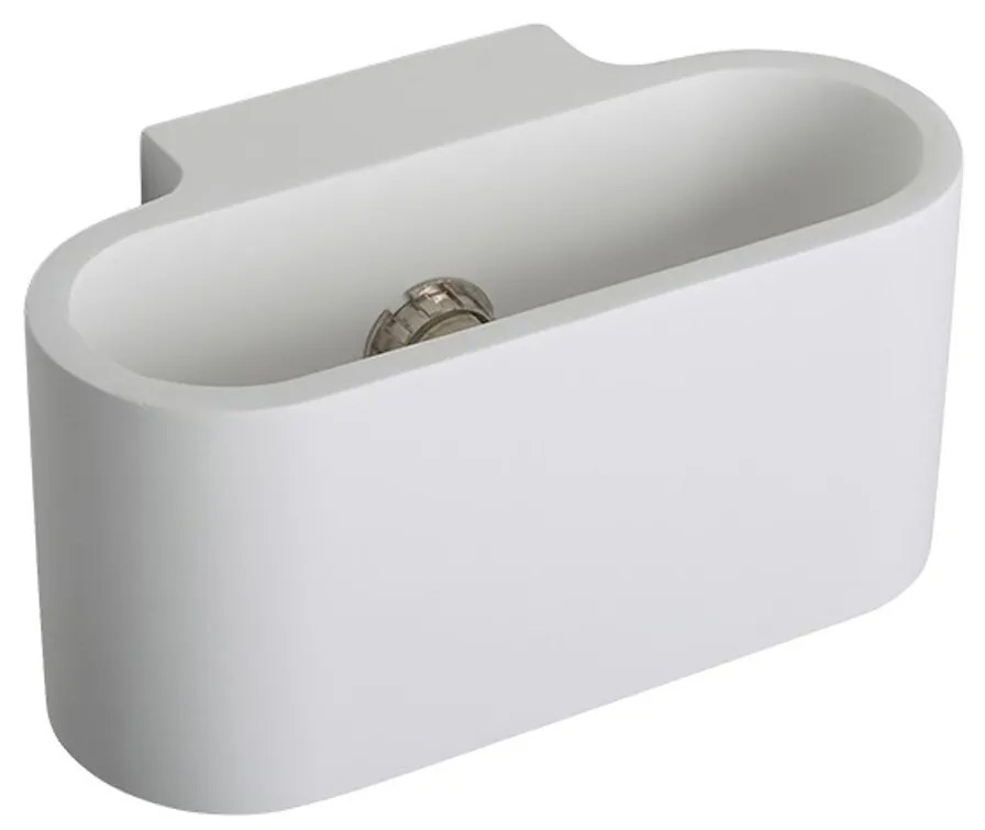 Applique da Parete LINEAR in Gesso Pitturabile G9