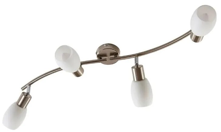 Arda 4 Plafoniera L70 Stainless Steel/Opal - Lindby