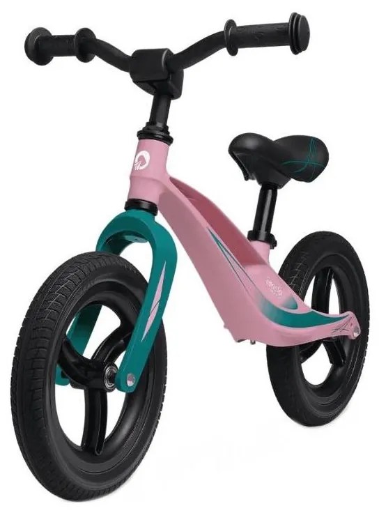 Lionelo - Bici a spinta BART TOUR rosa/verde