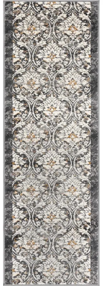 Passatoia grigio scuro/avorio 67x200 cm Soft Viskan – FD