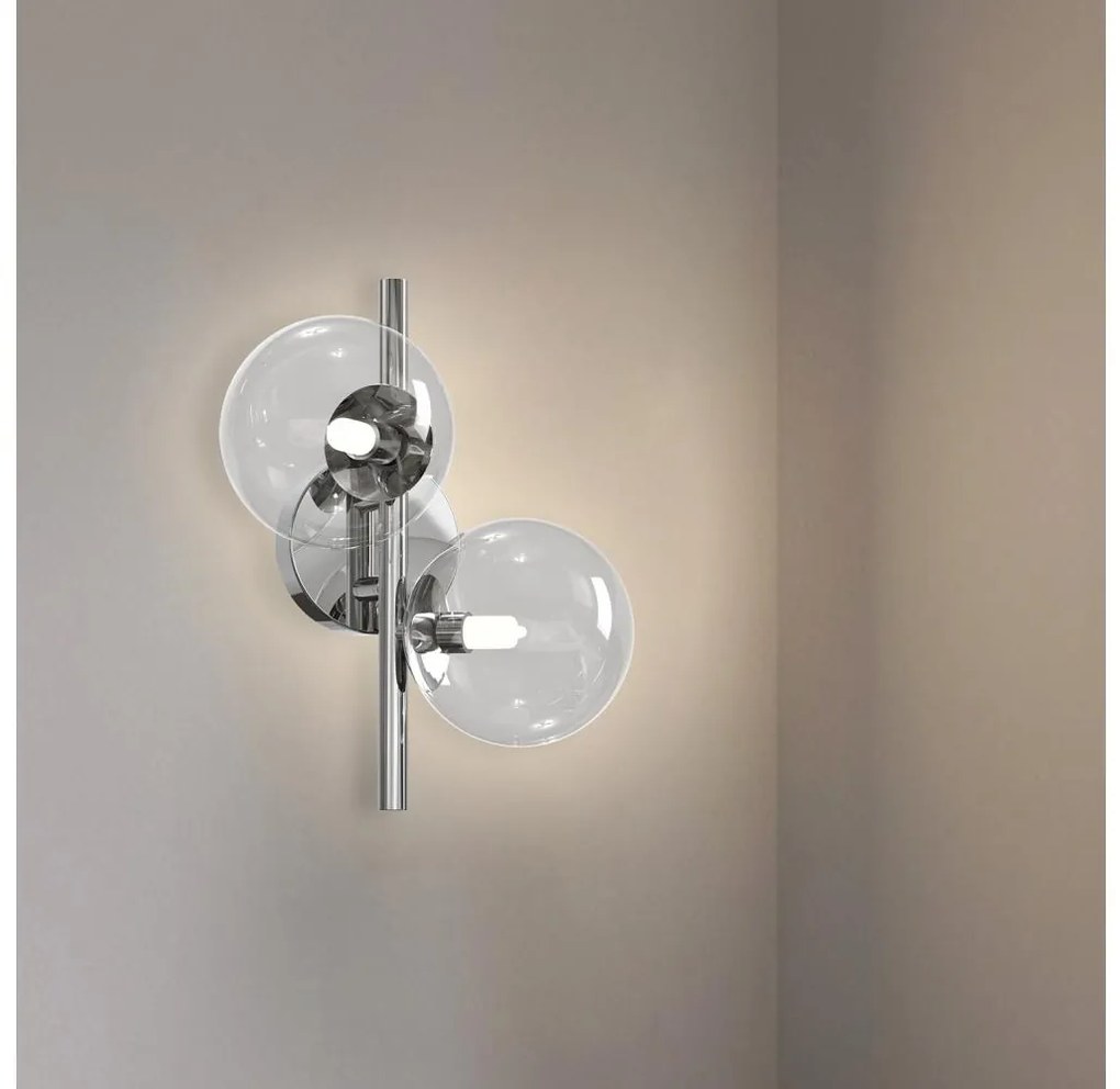 ONLI - Applique da parete KIMBERLY 2xG9/6W/230V cromo lucido