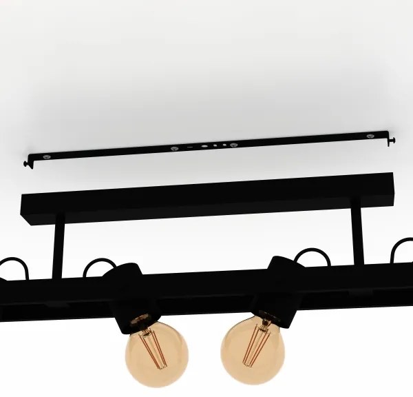 Eglo 43847 - Faretto PLIMSOLL 4xE27/15W/230V