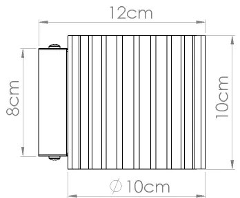 Sollux SL.1791 - Applique da parete AURA 1xG9/10W/230V crema