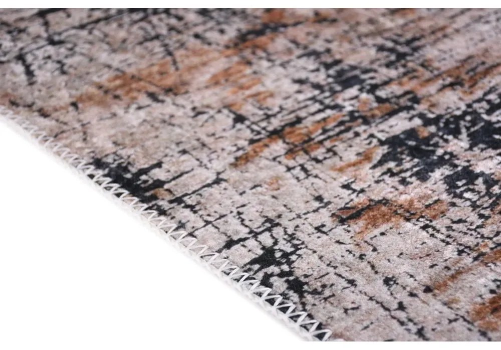 Passatoia blu lavabile 80x300 cm Abstract Colors – Vitaus
