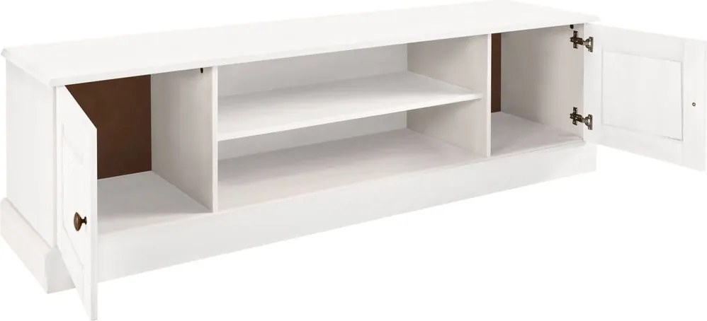 Mobile TV bianco in legno di pino 45x40 cm Mille - Støraa