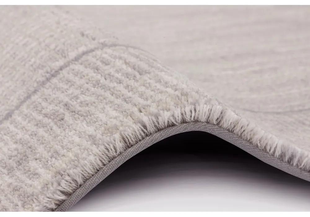 Tappeto in lana beige 133x180 cm Linea - Agnella