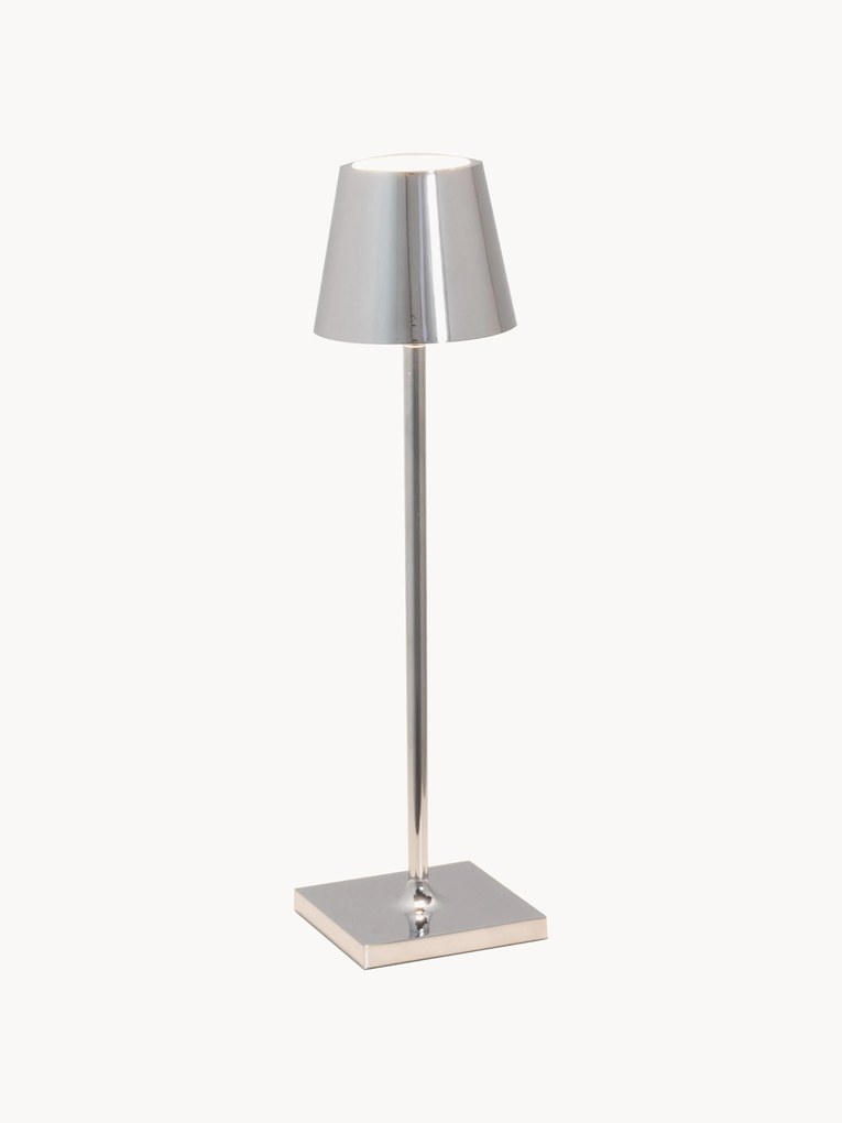 Lampada da tavolo portatile a LED con luce regolabile Poldina