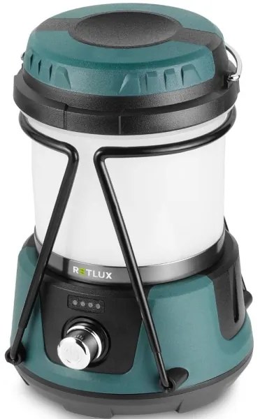 Retlux - Lampada portatile dimmerabile a LED con funzione di power bank LED/3W/4400 mAh IPX2