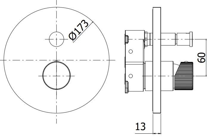 Paffoni Jo Jobox015cr Miscelatore doccia Incasso Con Deviatore piastra Abs Senza Parte Incasso Cromo