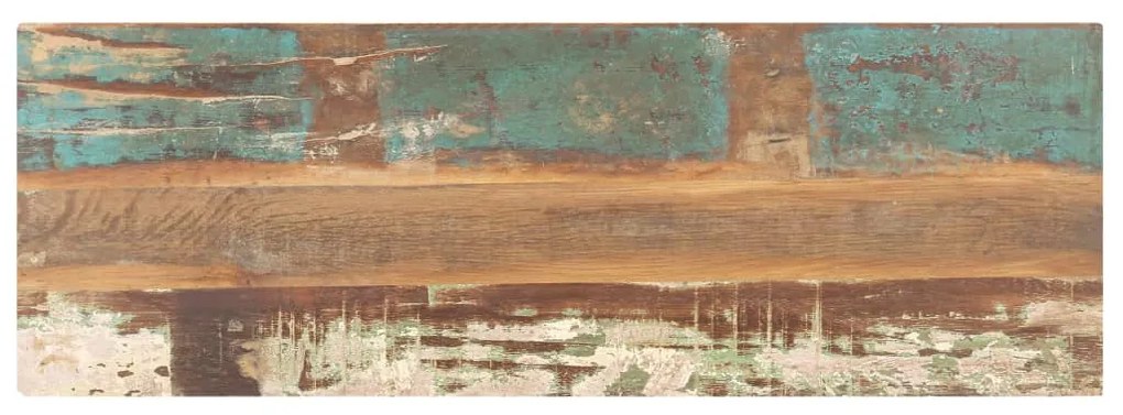 Tavolo consolle 110x30x75 cm in legno massello di recupero