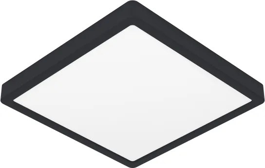 Eglo 901375 -LED RGBW dimmerabile plafoniera da bagno FUEVA-Z LED/13,5W/230V 29,5cm IP44 nero