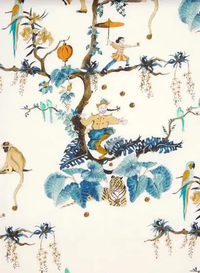 Asiatische Tapete Juggler von Ailanto - Delightfully Elegant