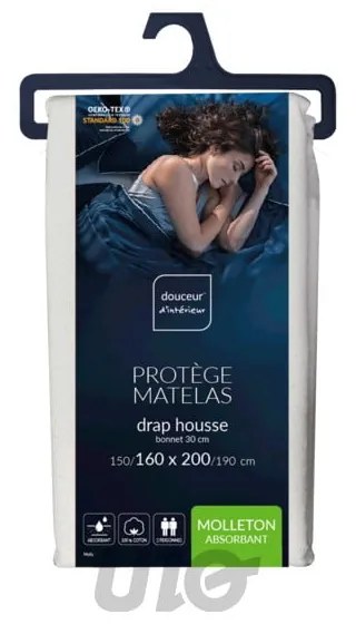 Materasso protettivo 160x200 cm Molly - douceur d'intérieur