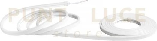 Flex24v-6x13-12g neon strip flex 2 staffe incluse 24v 12w luce verd...