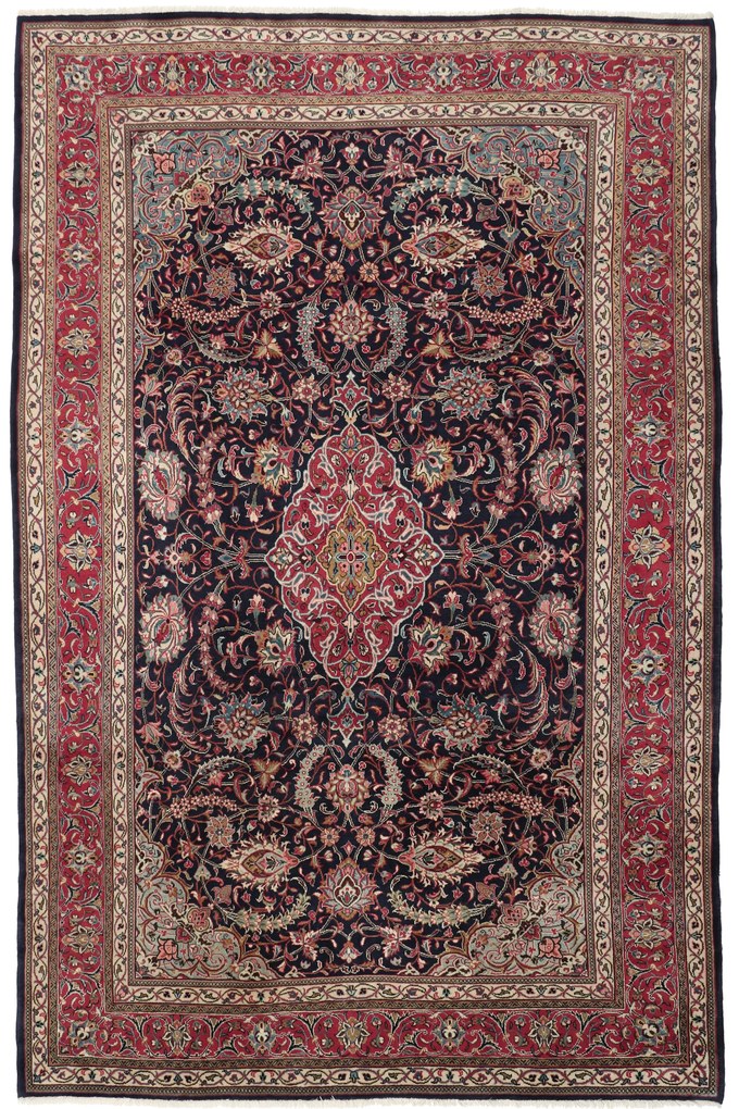 Sarouk Tappeto 220 x 320 (Iran) Annodato A Mano