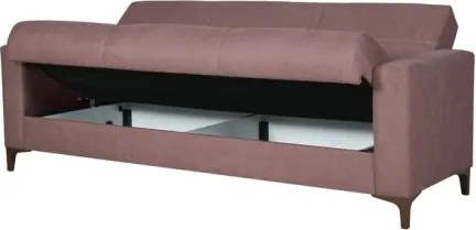 Divano Letto 3 Posti 212x87x90 Con Contenitore Bravo Bacos Viola
