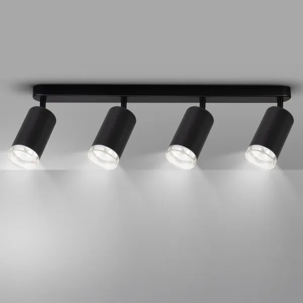 Brilagi - Luce Spot da bagno SELE 4xGU10/30W/230V IP44 nero