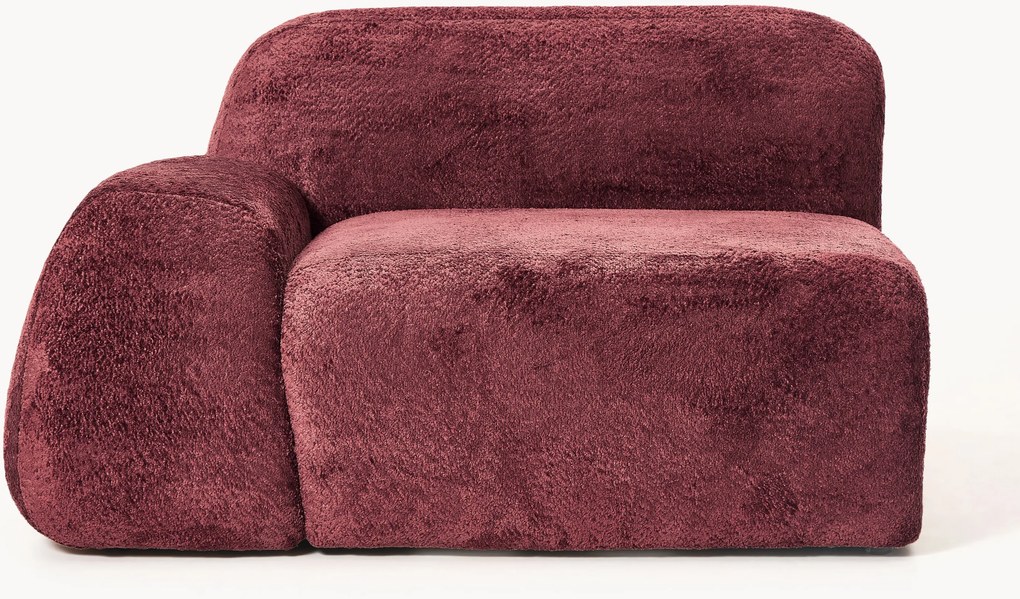 Modulo angolare in teddy-bouclé Wolke