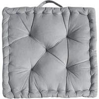 Cuscino da pavimento INSPIRE Loic Velvet grigio 40 x 40 cm