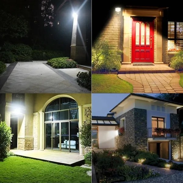 LED Faro da esterno LED/200W/230V 4500K IP65 nero