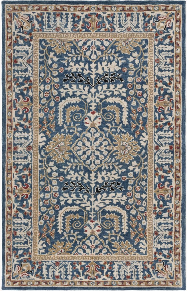 Tappeto in lana a pelo corto fatto a mano Antiquity