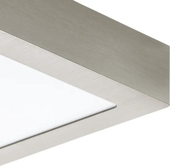Eglo 78215 - Plafoniera a LED FUEVA LED/10,9W/230V 17x17 cm cromo satinato