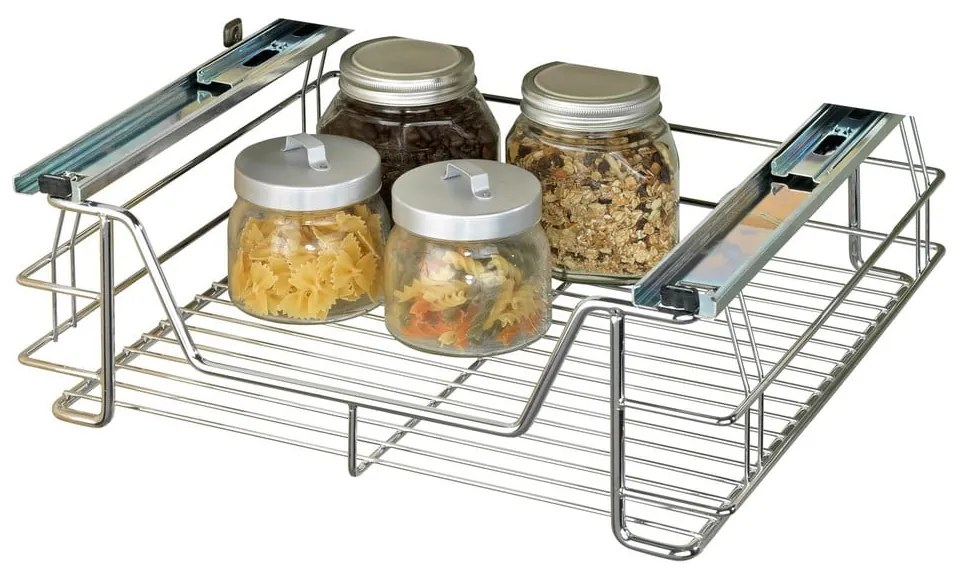 Ripiano estraibile in acciaio inox Slide, 51 x 40 cm - Maximex