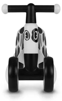 Lionelo - Bici a spinta SAMMY nero/bianco