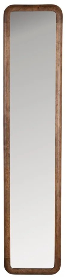 Specchio da parete con cornice in legno 26x120 cm Nyko - White Label