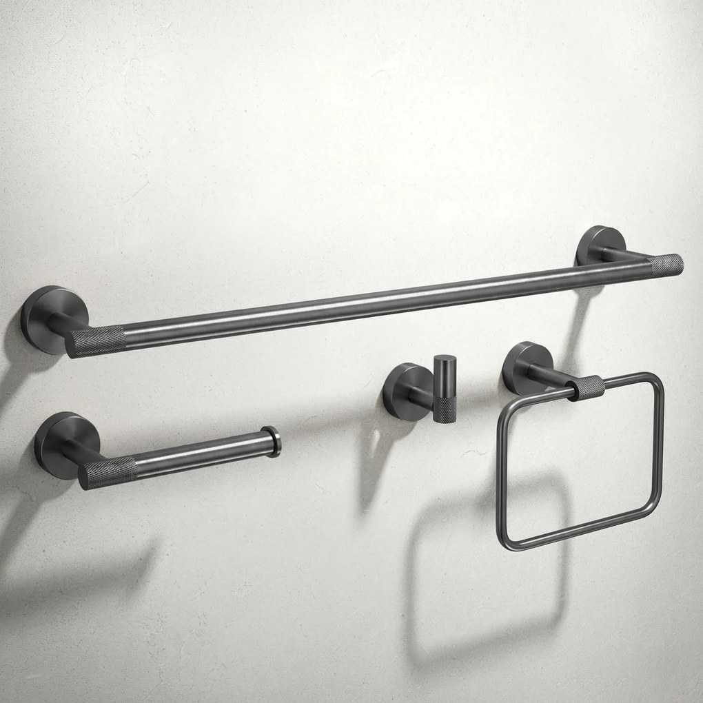 Set accessori da bagno GRID Titan 4 pezzi