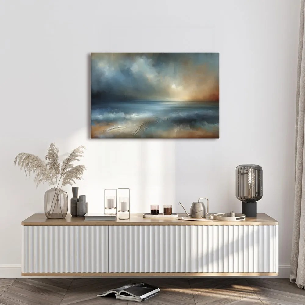Quadro su tela – Mare e tramonto