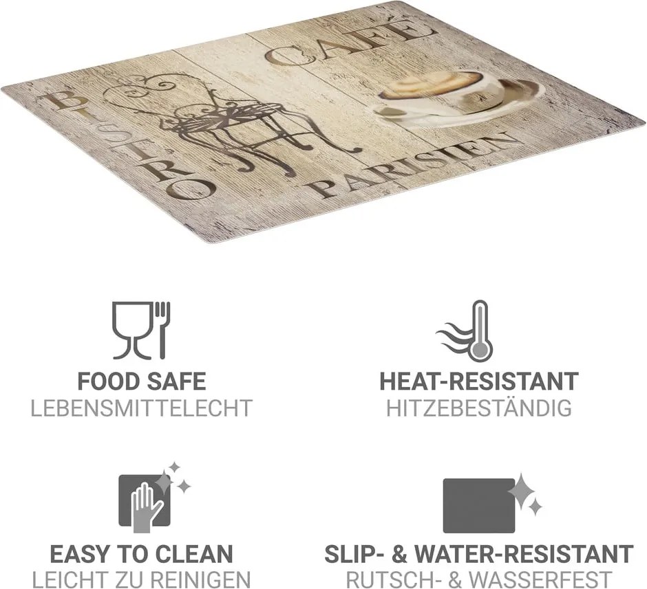 Copri fornelli in PVC 60x52 cm Bistro – Wenko